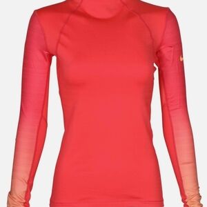 Nike Women's Bold Orange Long Sleeve Top